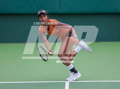 Thumbnail 3 in Round Rock Westwood vs Memorial (UIL 6A Team Tennis Final) photogallery.