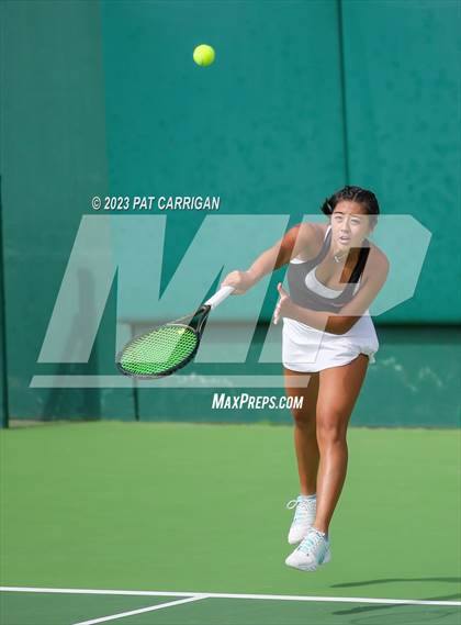 Thumbnail 1 in Round Rock Westwood vs Memorial (UIL 6A Team Tennis Final) photogallery.
