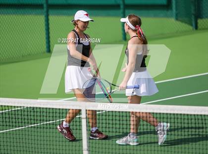 Thumbnail 2 in Round Rock Westwood vs Memorial (UIL 6A Team Tennis Final) photogallery.
