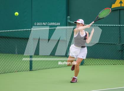 Thumbnail 2 in Round Rock Westwood vs Memorial (UIL 6A Team Tennis Final) photogallery.