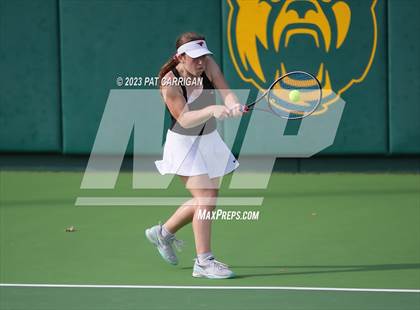 Thumbnail 3 in Round Rock Westwood vs Memorial (UIL 6A Team Tennis Final) photogallery.