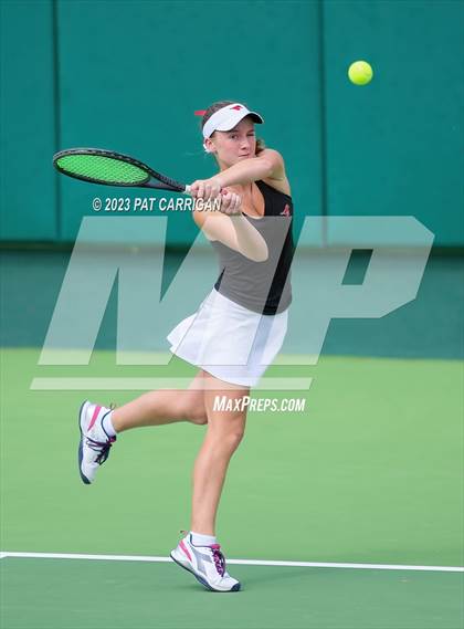 Thumbnail 1 in Round Rock Westwood vs Memorial (UIL 6A Team Tennis Final) photogallery.