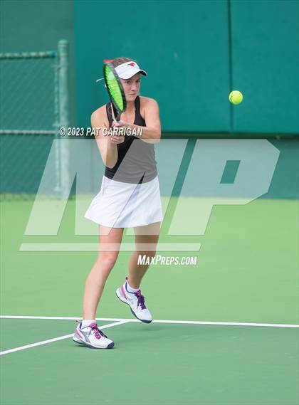 Thumbnail 3 in Round Rock Westwood vs Memorial (UIL 6A Team Tennis Final) photogallery.