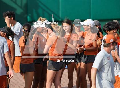 Thumbnail 2 in Round Rock Westwood vs Memorial (UIL 6A Team Tennis Final) photogallery.