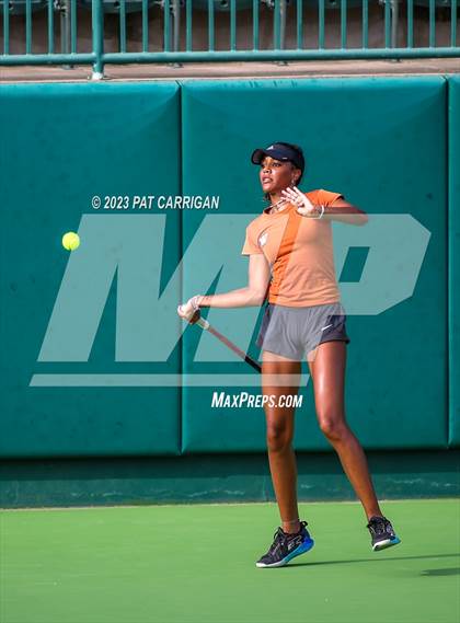 Thumbnail 1 in Round Rock Westwood vs Memorial (UIL 6A Team Tennis Final) photogallery.