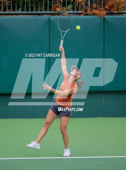Thumbnail 1 in Round Rock Westwood vs Memorial (UIL 6A Team Tennis Final) photogallery.