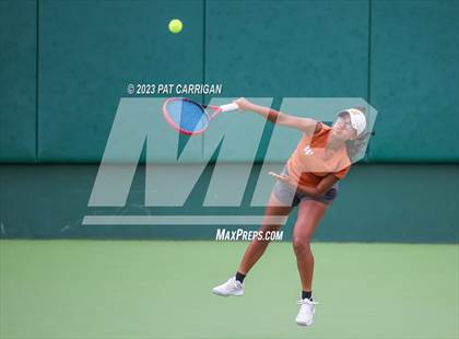 Thumbnail 1 in Round Rock Westwood vs Memorial (UIL 6A Team Tennis Final) photogallery.