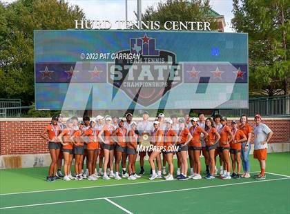 Thumbnail 1 in Round Rock Westwood vs Memorial (UIL 6A Team Tennis Final) photogallery.