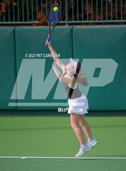Thumbnail 3 in Round Rock Westwood vs Memorial (UIL 6A Team Tennis Final) photogallery.