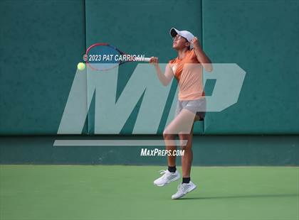 Thumbnail 1 in Round Rock Westwood vs Memorial (UIL 6A Team Tennis Final) photogallery.