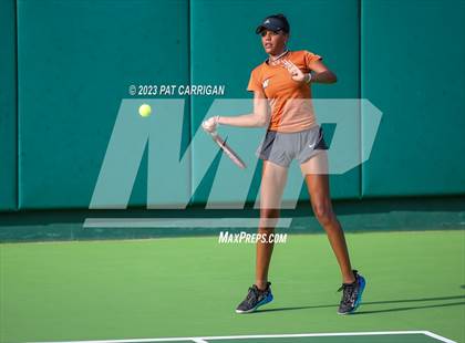Thumbnail 1 in Round Rock Westwood vs Memorial (UIL 6A Team Tennis Final) photogallery.