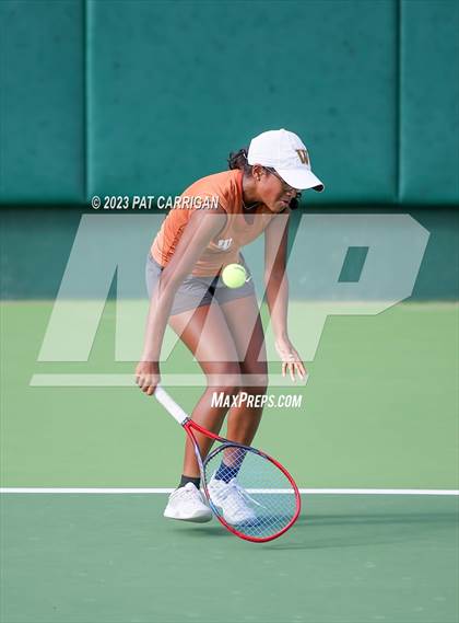 Thumbnail 1 in Round Rock Westwood vs Memorial (UIL 6A Team Tennis Final) photogallery.