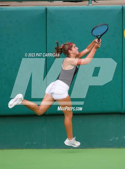 Thumbnail 3 in Round Rock Westwood vs Memorial (UIL 6A Team Tennis Final) photogallery.