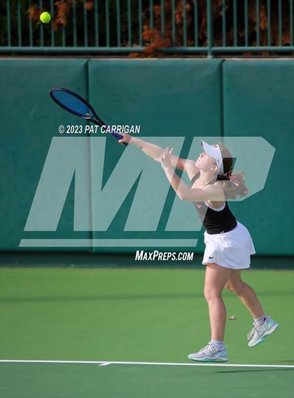 Thumbnail 1 in Round Rock Westwood vs Memorial (UIL 6A Team Tennis Final) photogallery.