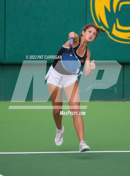 Thumbnail 3 in Round Rock Westwood vs Memorial (UIL 6A Team Tennis Final) photogallery.