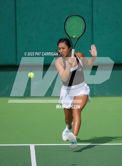 Thumbnail 1 in Round Rock Westwood vs Memorial (UIL 6A Team Tennis Final) photogallery.
