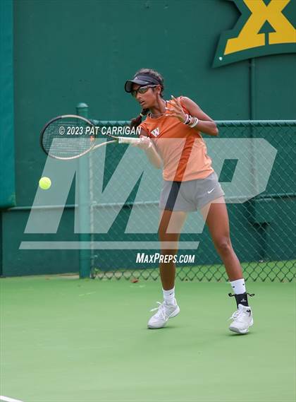 Thumbnail 1 in Round Rock Westwood vs Memorial (UIL 6A Team Tennis Final) photogallery.