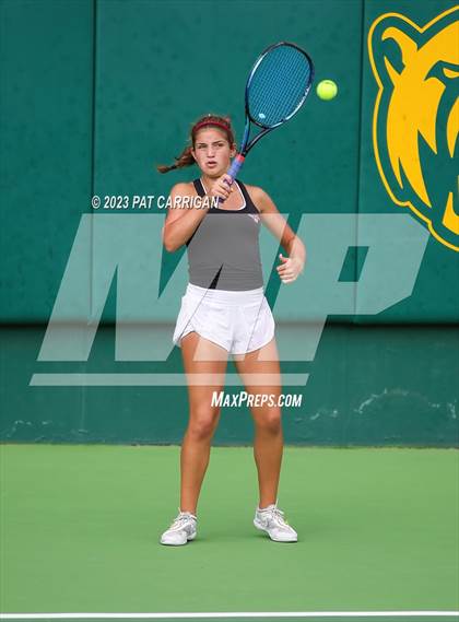 Thumbnail 1 in Round Rock Westwood vs Memorial (UIL 6A Team Tennis Final) photogallery.