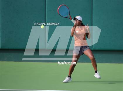 Thumbnail 1 in Round Rock Westwood vs Memorial (UIL 6A Team Tennis Final) photogallery.