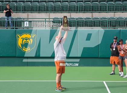 Thumbnail 1 in Round Rock Westwood vs Memorial (UIL 6A Team Tennis Final) photogallery.