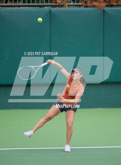 Thumbnail 2 in Round Rock Westwood vs Memorial (UIL 6A Team Tennis Final) photogallery.