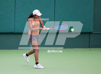 Thumbnail 1 in Round Rock Westwood vs Memorial (UIL 6A Team Tennis Final) photogallery.