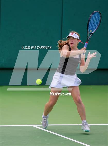 Thumbnail 3 in Round Rock Westwood vs Memorial (UIL 6A Team Tennis Final) photogallery.