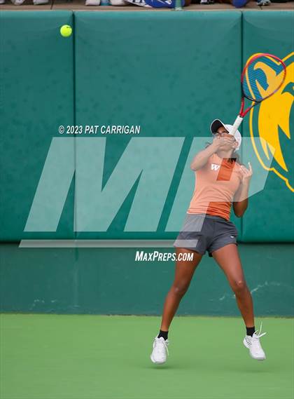 Thumbnail 1 in Round Rock Westwood vs Memorial (UIL 6A Team Tennis Final) photogallery.