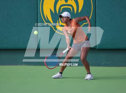 Thumbnail 2 in Round Rock Westwood vs Memorial (UIL 6A Team Tennis Final) photogallery.