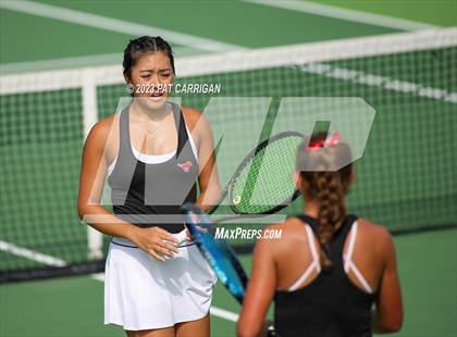 Thumbnail 2 in Round Rock Westwood vs Memorial (UIL 6A Team Tennis Final) photogallery.