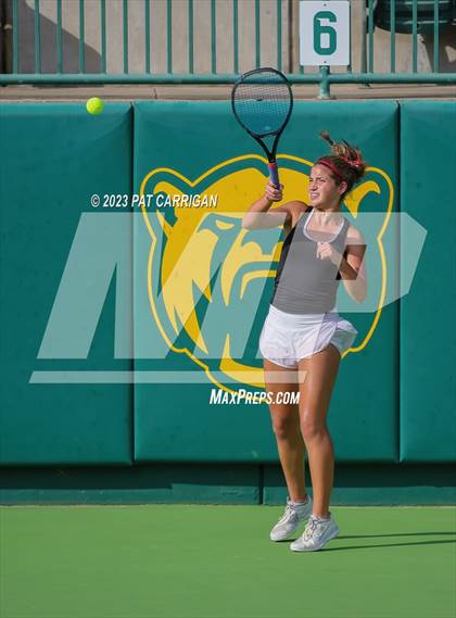 Thumbnail 2 in Round Rock Westwood vs Memorial (UIL 6A Team Tennis Final) photogallery.