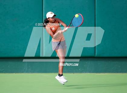 Thumbnail 1 in Round Rock Westwood vs Memorial (UIL 6A Team Tennis Final) photogallery.