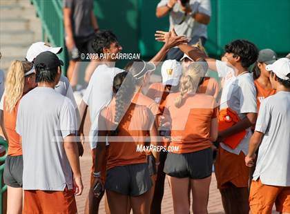 Thumbnail 1 in Round Rock Westwood vs Memorial (UIL 6A Team Tennis Final) photogallery.