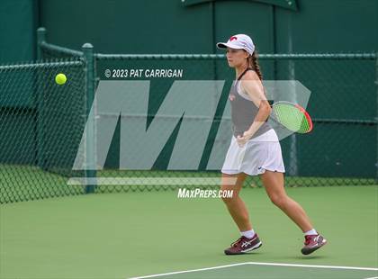 Thumbnail 2 in Round Rock Westwood vs Memorial (UIL 6A Team Tennis Final) photogallery.