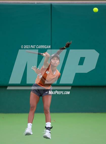 Thumbnail 1 in Round Rock Westwood vs Memorial (UIL 6A Team Tennis Final) photogallery.