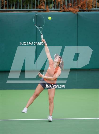 Thumbnail 1 in Round Rock Westwood vs Memorial (UIL 6A Team Tennis Final) photogallery.