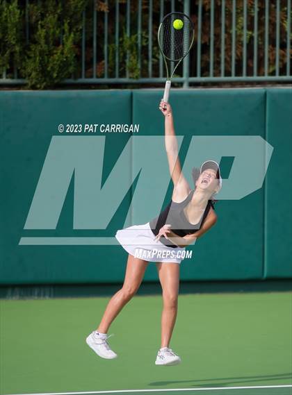 Thumbnail 1 in Round Rock Westwood vs Memorial (UIL 6A Team Tennis Final) photogallery.