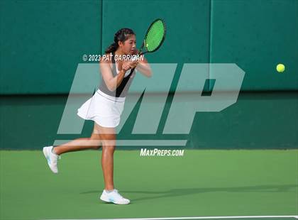 Thumbnail 2 in Round Rock Westwood vs Memorial (UIL 6A Team Tennis Final) photogallery.