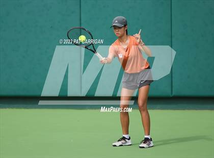 Thumbnail 1 in Round Rock Westwood vs Memorial (UIL 6A Team Tennis Final) photogallery.