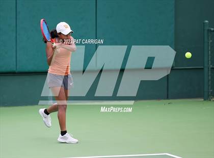 Thumbnail 2 in Round Rock Westwood vs Memorial (UIL 6A Team Tennis Final) photogallery.