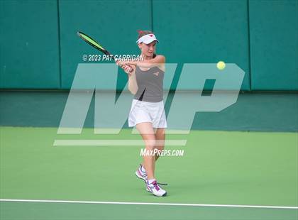 Thumbnail 1 in Round Rock Westwood vs Memorial (UIL 6A Team Tennis Final) photogallery.