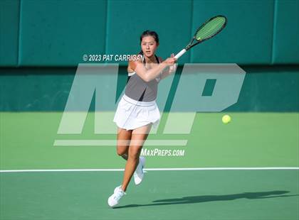 Thumbnail 1 in Round Rock Westwood vs Memorial (UIL 6A Team Tennis Final) photogallery.