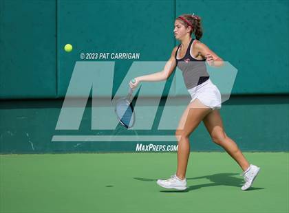 Thumbnail 3 in Round Rock Westwood vs Memorial (UIL 6A Team Tennis Final) photogallery.