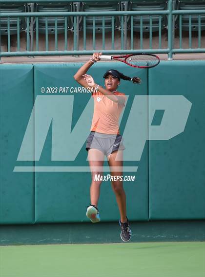 Thumbnail 3 in Round Rock Westwood vs Memorial (UIL 6A Team Tennis Final) photogallery.