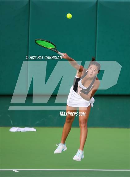 Thumbnail 2 in Round Rock Westwood vs Memorial (UIL 6A Team Tennis Final) photogallery.