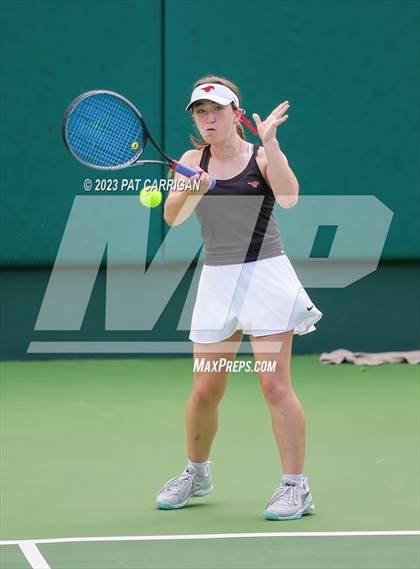 Thumbnail 1 in Round Rock Westwood vs Memorial (UIL 6A Team Tennis Final) photogallery.