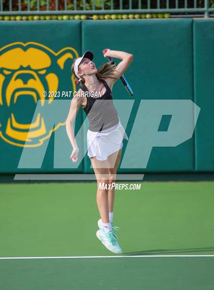 Thumbnail 1 in Round Rock Westwood vs Memorial (UIL 6A Team Tennis Final) photogallery.