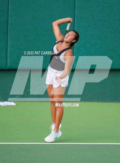 Thumbnail 1 in Round Rock Westwood vs Memorial (UIL 6A Team Tennis Final) photogallery.