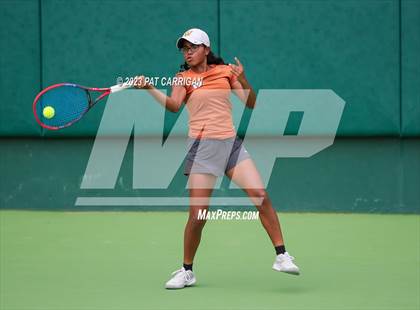 Thumbnail 1 in Round Rock Westwood vs Memorial (UIL 6A Team Tennis Final) photogallery.