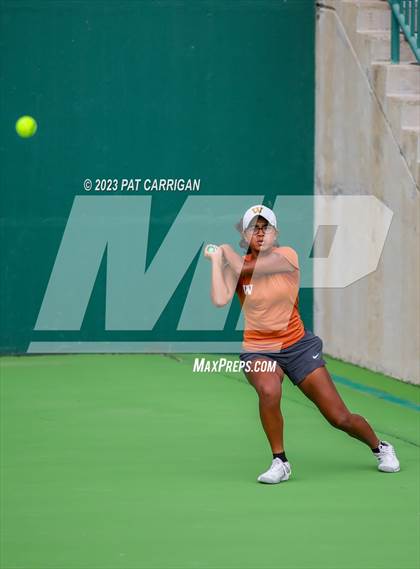 Thumbnail 1 in Round Rock Westwood vs Memorial (UIL 6A Team Tennis Final) photogallery.